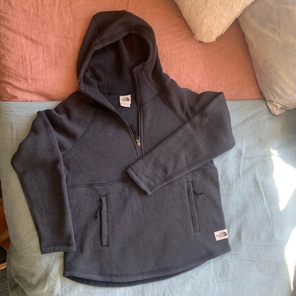 The North Face Tops - The North Face Crescent Hooded Pullover